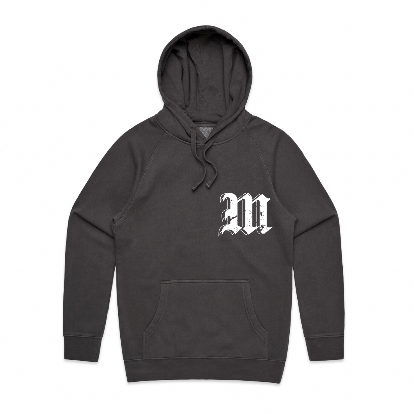 Make Moves Not Statements Luxury Hoodie featuring 100% cotton and is heavy fleece. The front of the luxury hoodie features a corner logo.