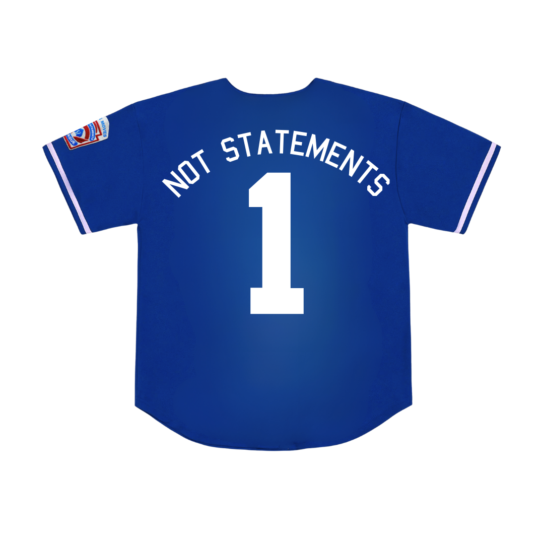 MMNS League Baseball Jersey -