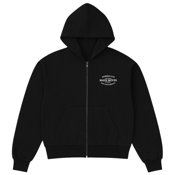 Members Club Zip Hoodie