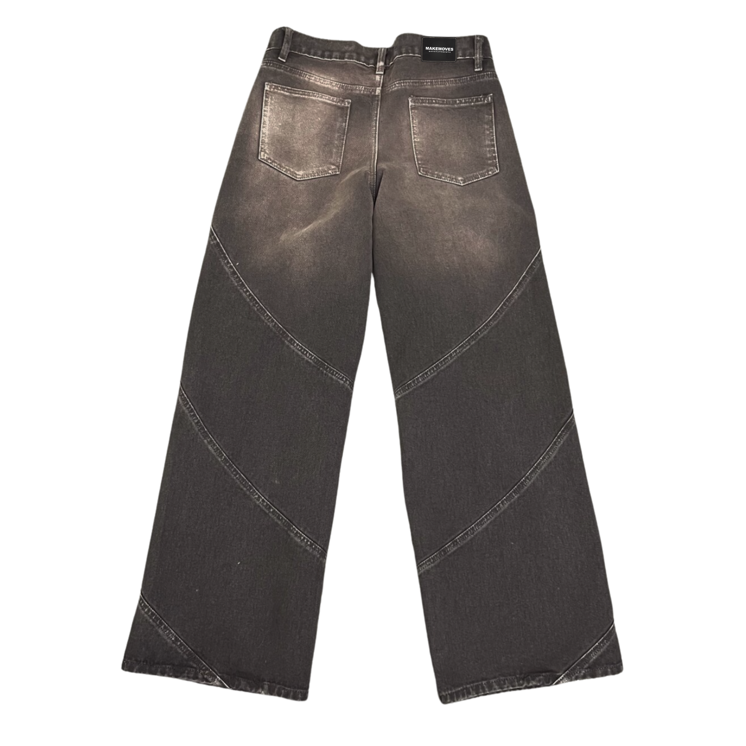 Stepper Wide Denim Pants