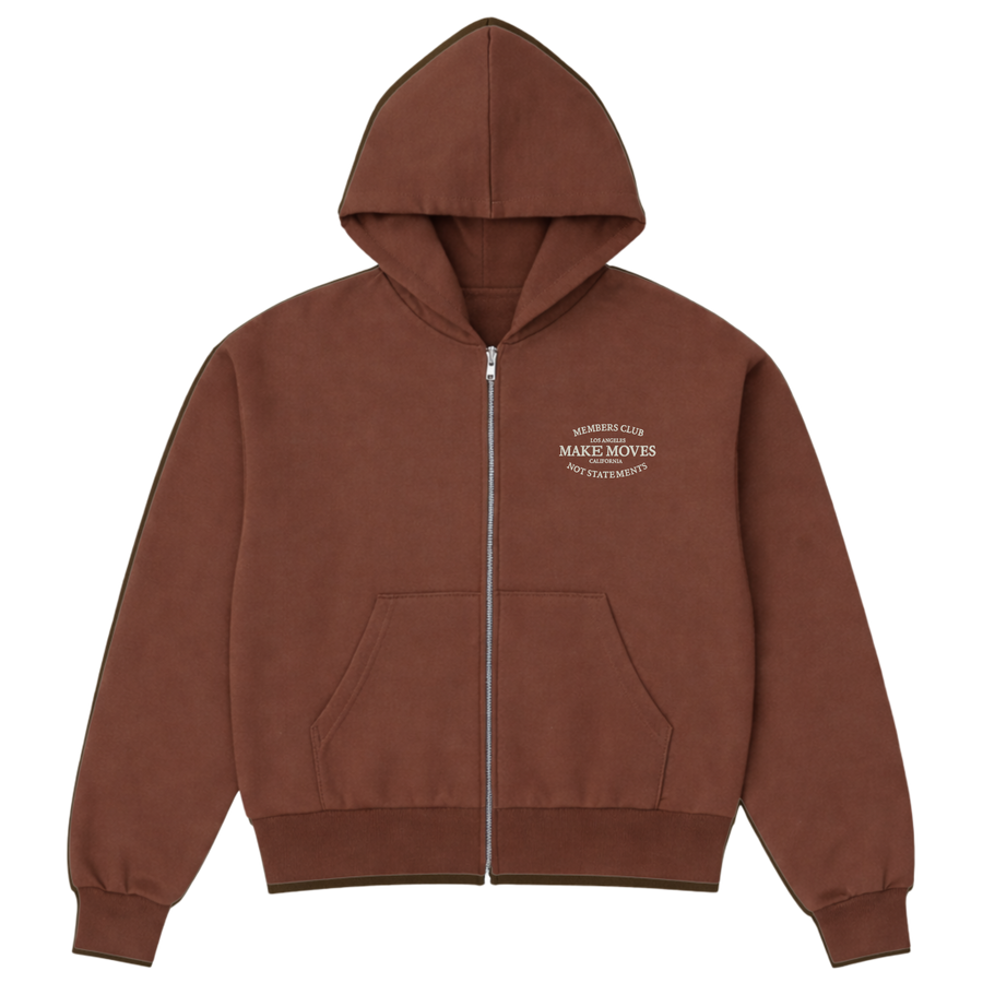 Members Club Zip Hoodie