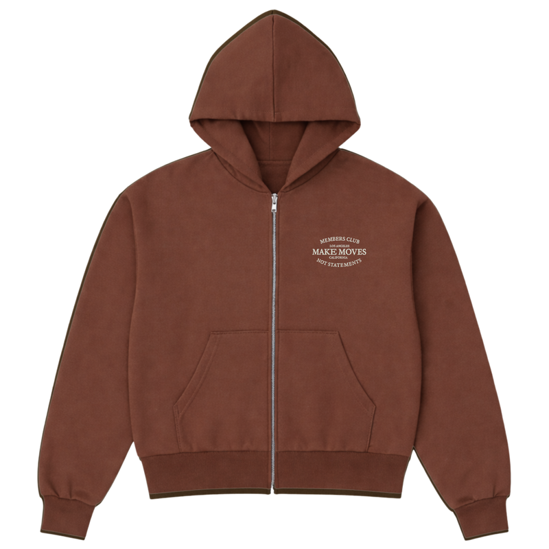 Members Club Zip Hoodie