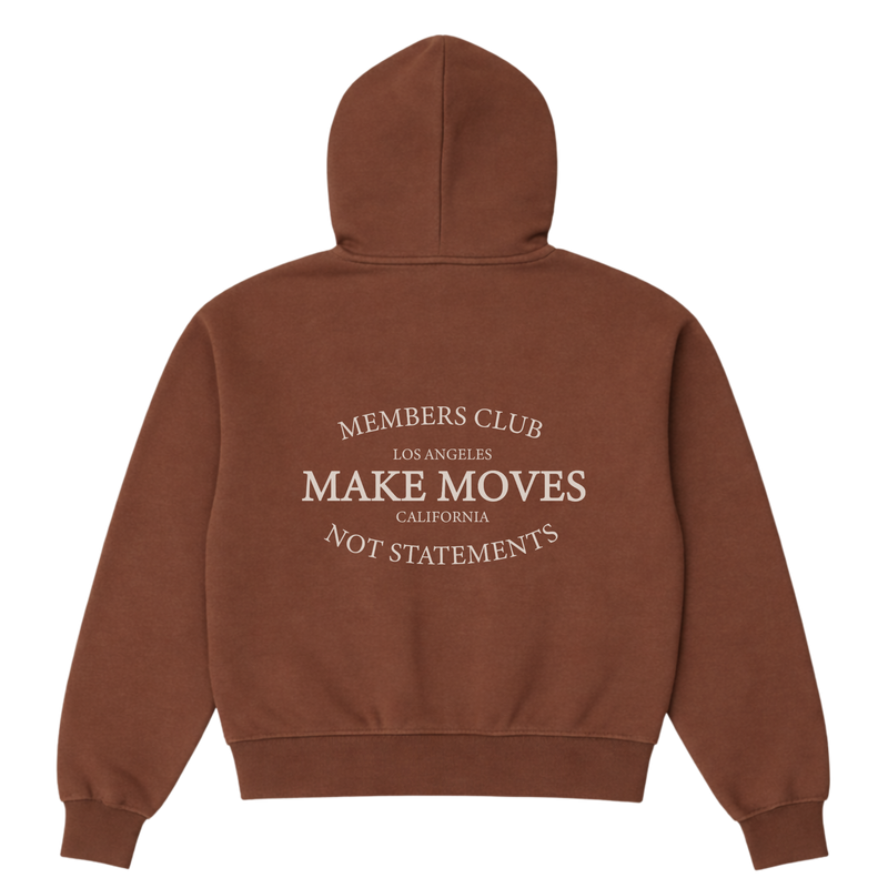 Members Club Zip Hoodie