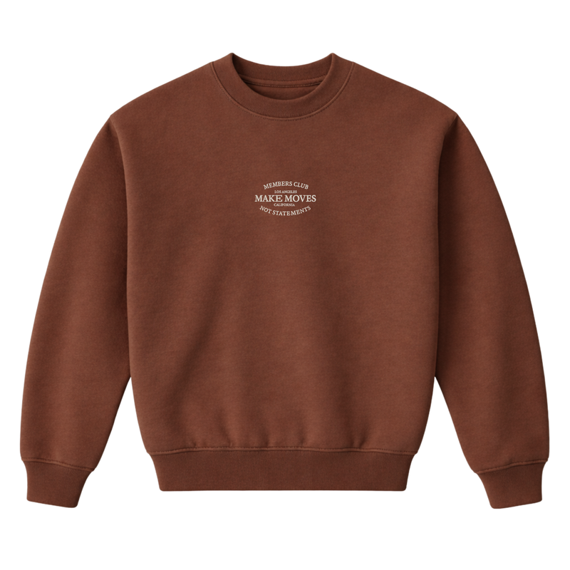 Members Club Heavy Crewneck