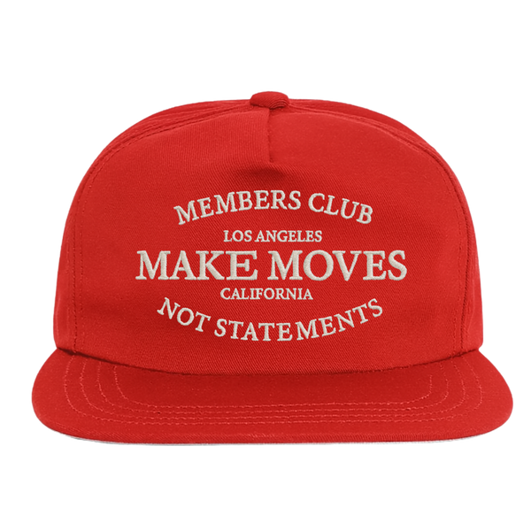 Members Club - Poly Cotton Twill 5 Panel Hat