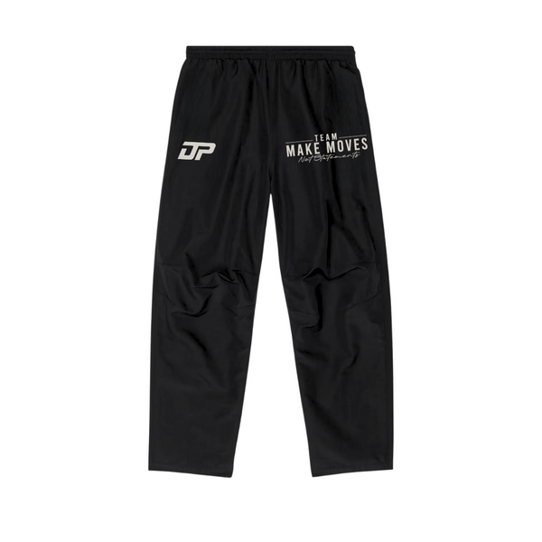 信州まなぶ　Nylon logo pants Team Make Moves - Nylon Pants – MMNS