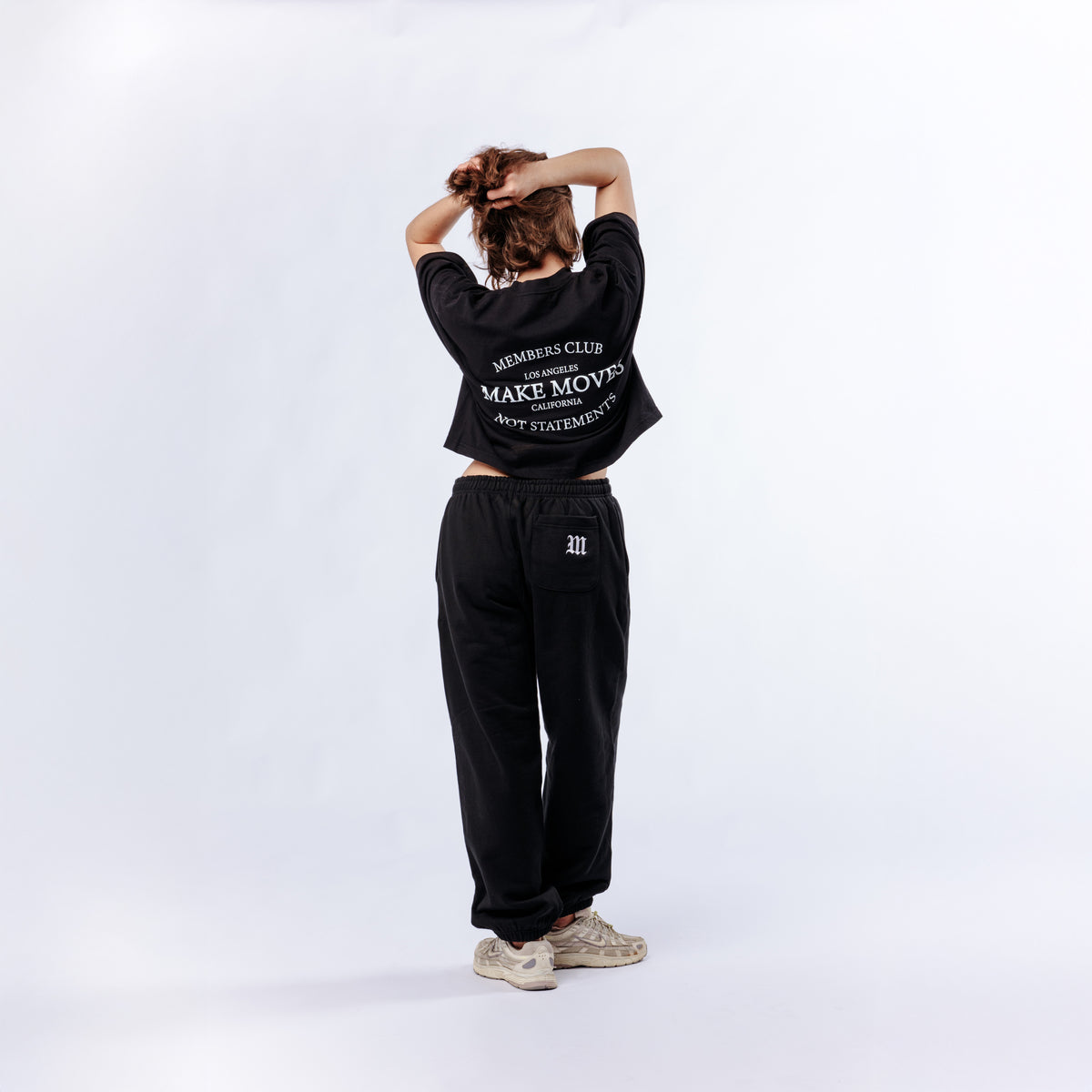 Members Club One Size Crop Tee