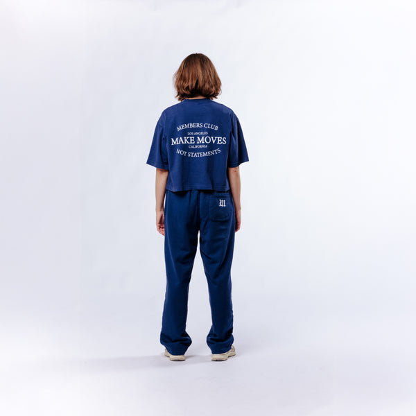 Members Club One Size Crop Tee