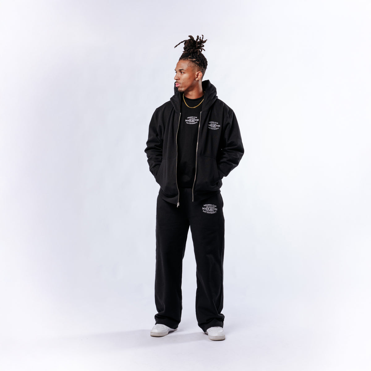 Members Club Zip Hoodie