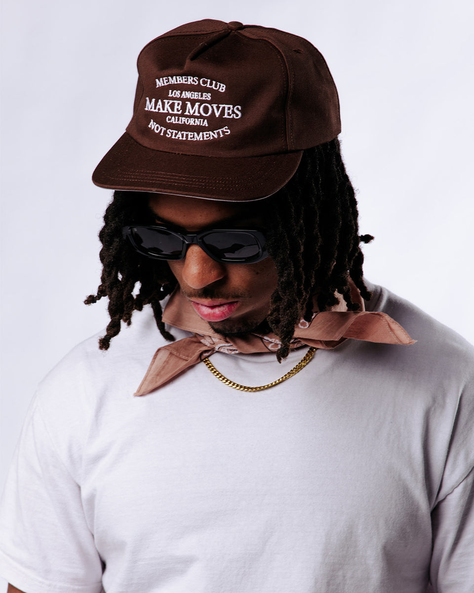 Members Club - Poly Cotton Twill 5 Panel Hat